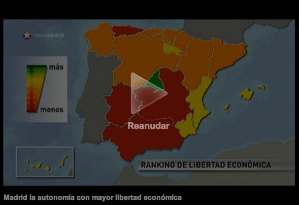 Madrid la autonomía con mayor libertad económica