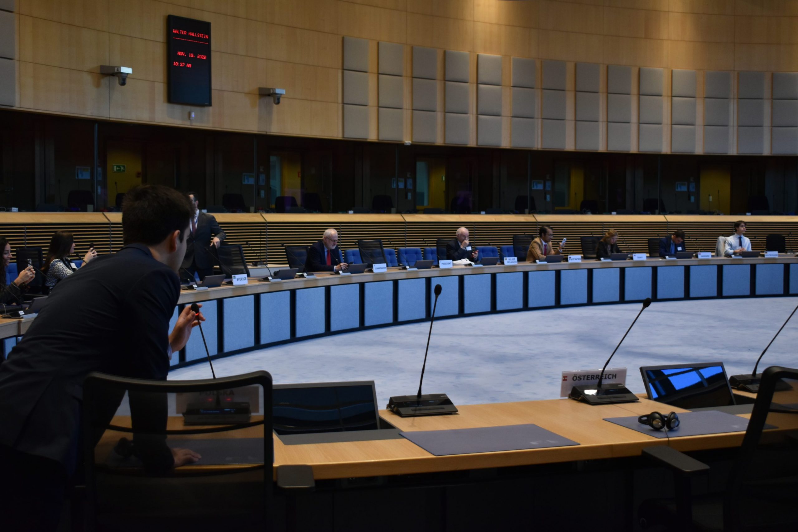 VIDEO: VIAJE EDL BRUSELAS 2022: sesiones de trabajo con las autoridades de la Comisión Europea, Parlamento y OTAN