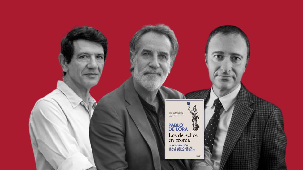 Presentación del libro «Los derechos en broma» de Pablo de Lora, con J. de Miguel y García Manrique