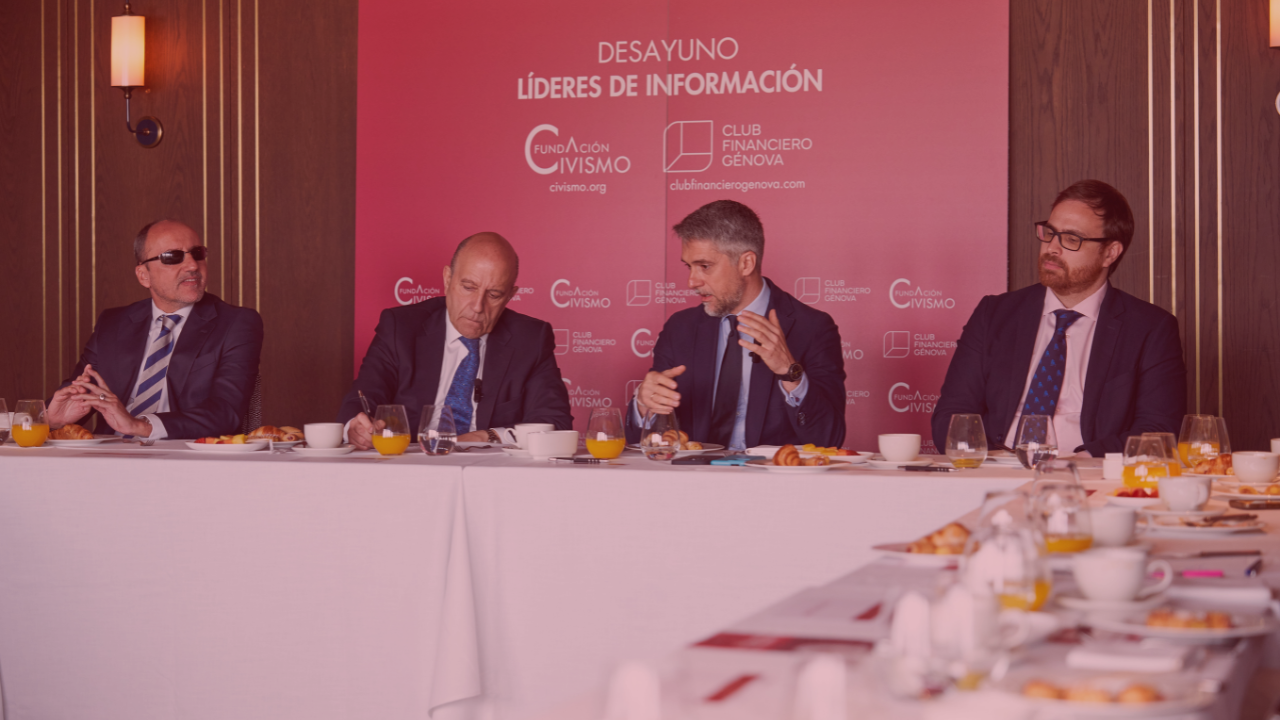 Desayuno «Líderes de Información» con Carlos Franganillo y José Antonio Zarzalejos