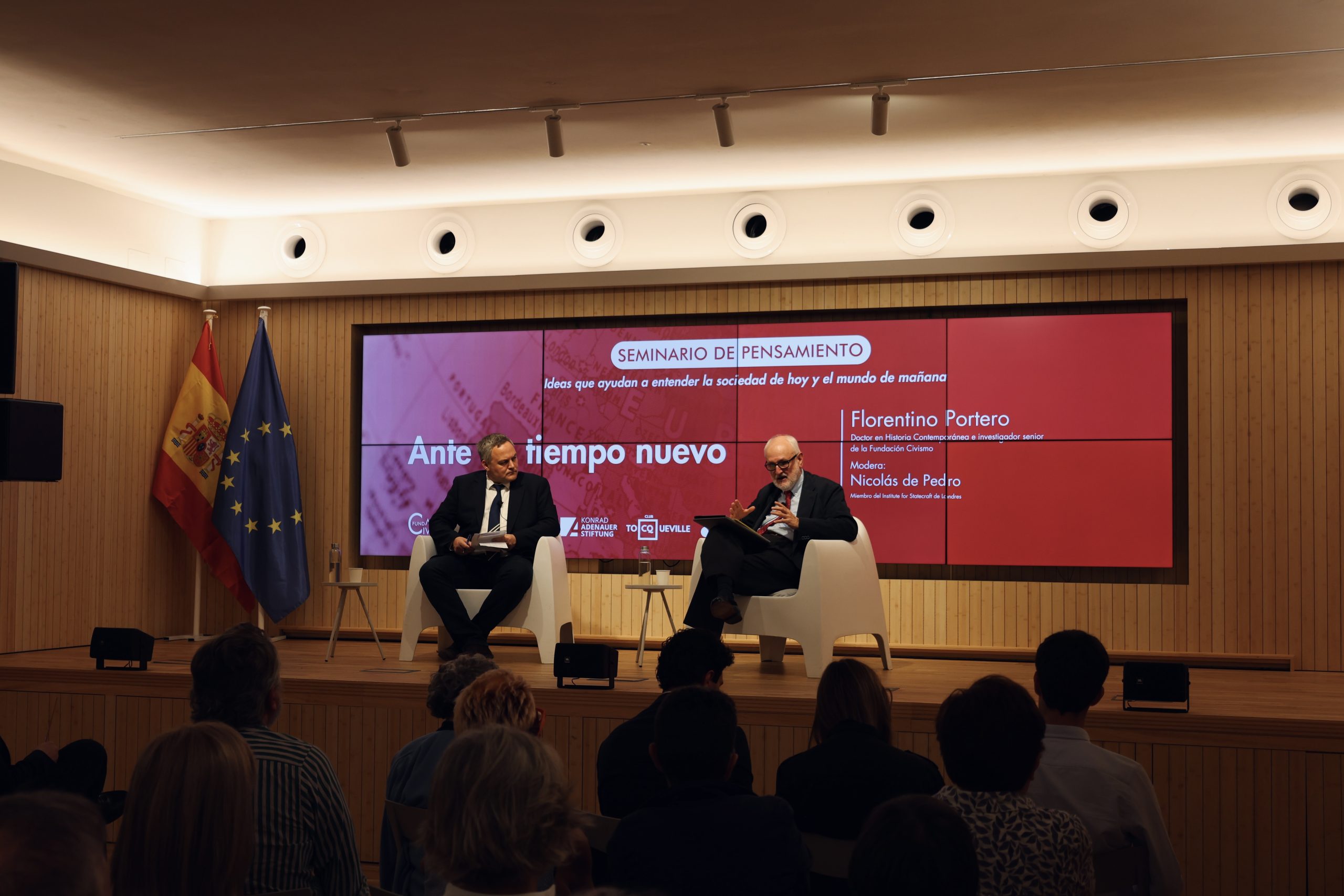 Seminario de Pensamiento con Florentino Portero: «Ante un tiempo nuevo»