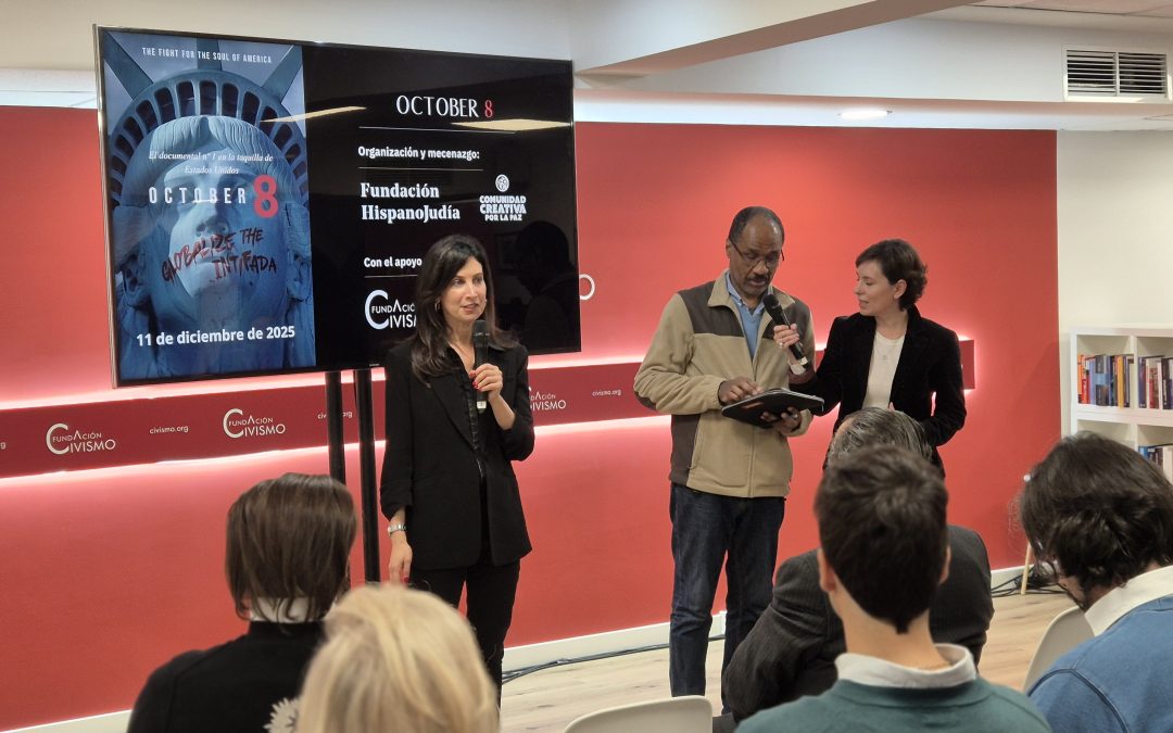 La Fundación Civismo acoge el visionado del documental «October 8» dirigido por Wendy Sachs