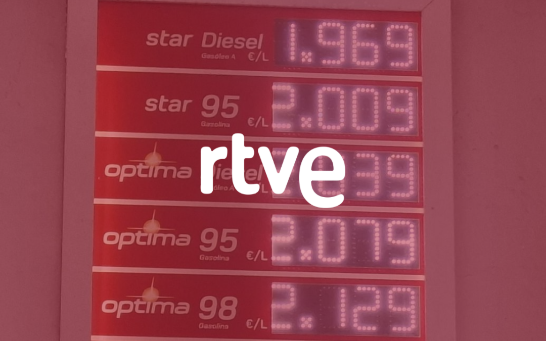 El litro de gasolina ya supera los 2 euros en muchos surtidores de España y todo indica que va a seguir subiendo