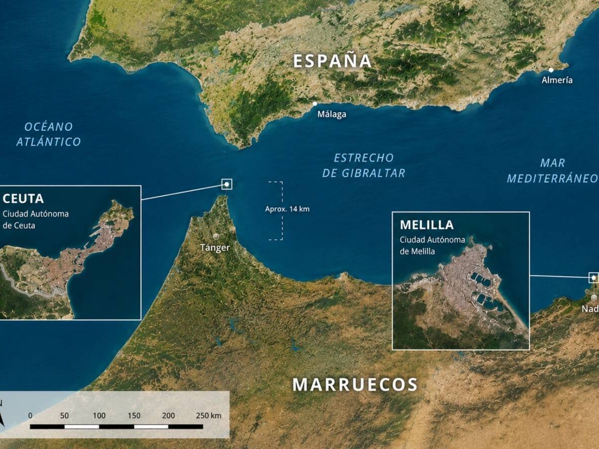 Ceuta, la frontera que desvela la dependencia de España respecto a Marruecos
